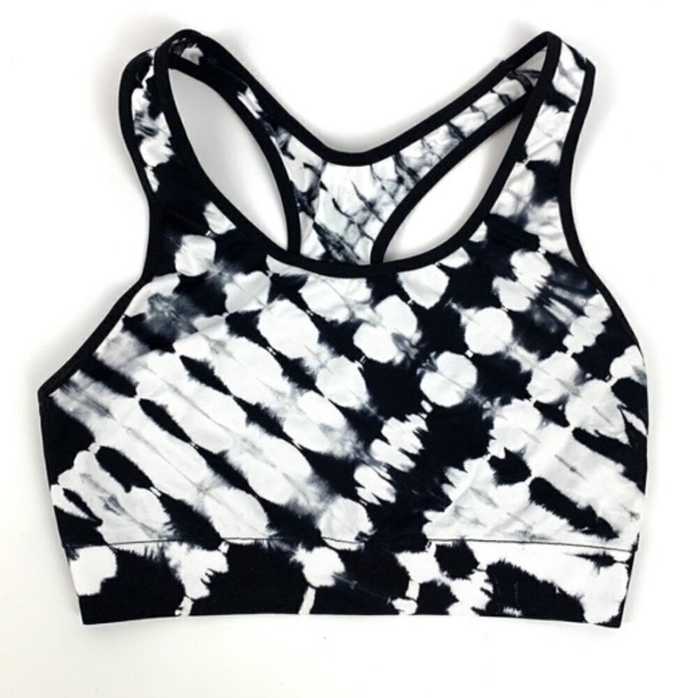new with tags VS PINK bra bralette dip dye ombre tie dye racer back